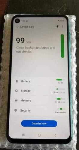 نوی A8s موبایل د خارج استعمال! حافظه: 128 GB رېم: 6 GB بیټرۍ