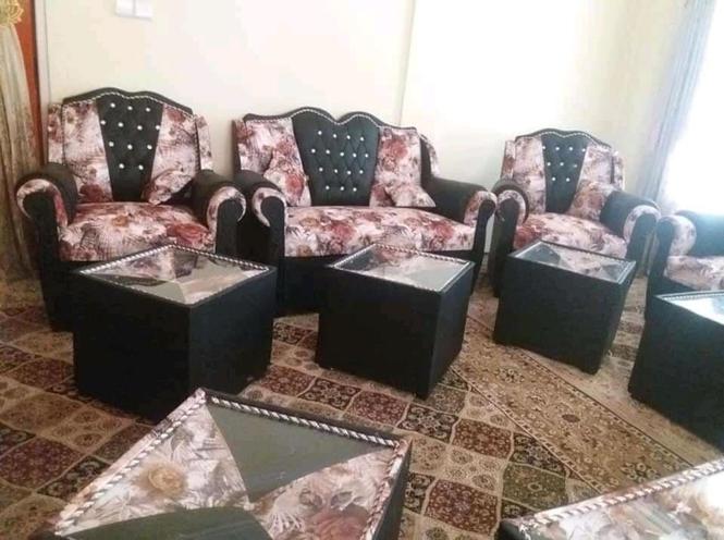 سیت های کوچ هفت نفره به رنگ دیزین وسایزهای مختلف