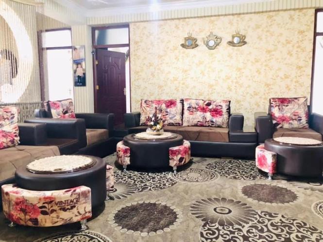 سیت کوچ مستعمل تیار هفت نفره با سه عدت میز