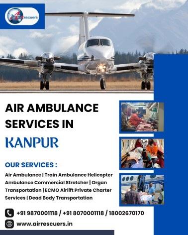 Air Ambulance Services in Kanpur | 24/7 Emergency Medical –