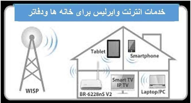 خدمات انترنت وایرلس برای خانه ها و دفاتر