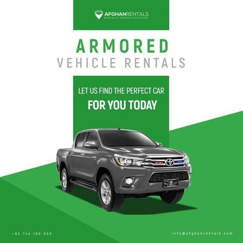 Armored Vehicle Rentals in Kabul Afghanistan