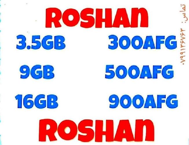 Roshan vip sim card