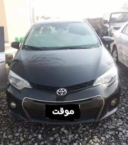 ضرورت به کرولا 2014 یا 2015 پلیت موقت