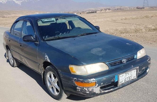 فروش عاجل موتر کرولایی کانادایی مدل 96