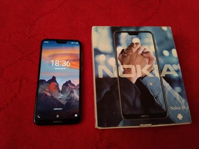 مال جدید Nokia X6 2019 دوسیمکارت همزمان Ram 6 GBدبل کامره فو