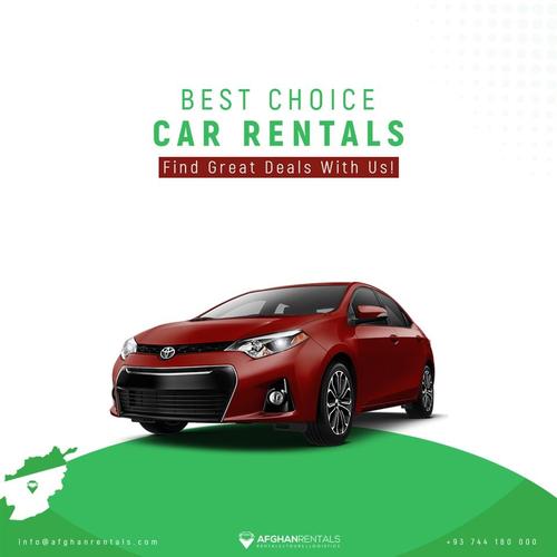 BEST CHOICE CAR RENTALS WITHIN AFGHANISTAN