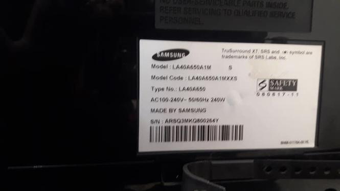دو پایه تلوزیون اصلی ۴۵ انج Samsung