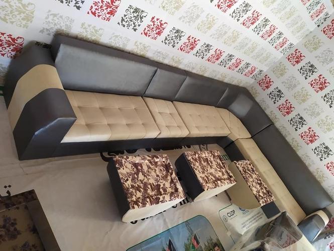 یک ست مبل ۹ نفره تمیز