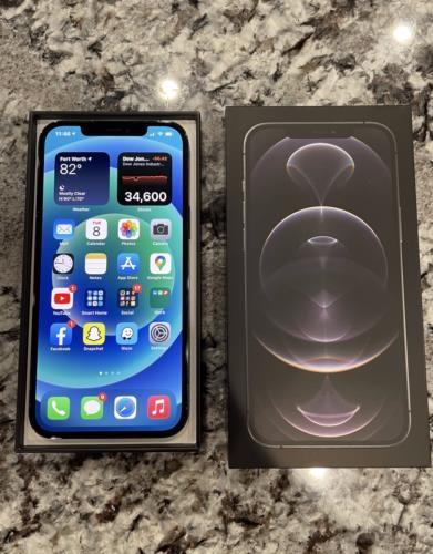 Apple iPhone 12 Pro Max - 256gb Unlocked + 1 (954) 543-0986