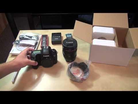 Canon EOS 6D DSLR with f / 4L lens 24-105mm