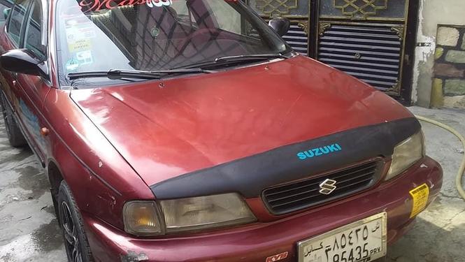 موتر فروشی سوزوکی بالینو مودل 1995 اسناد سه سال پاک ماشین