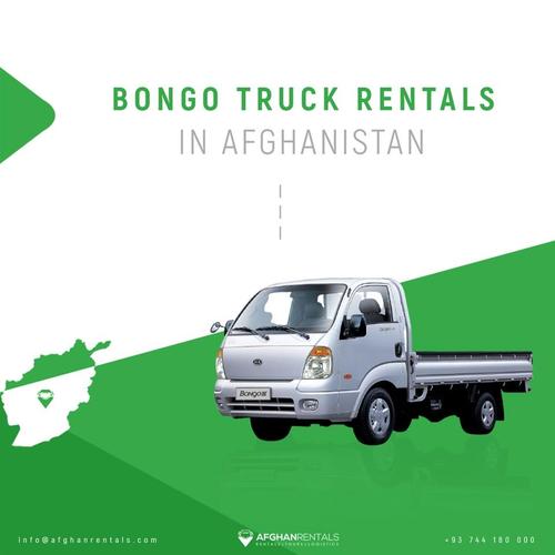 Bongo Truck Rentals in Kabul Afghanistan