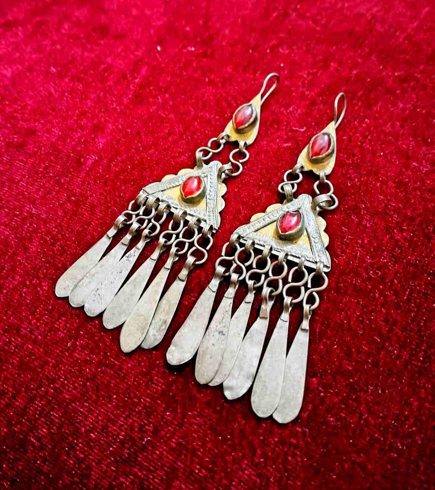 Turkmeni-vintage-earrings
