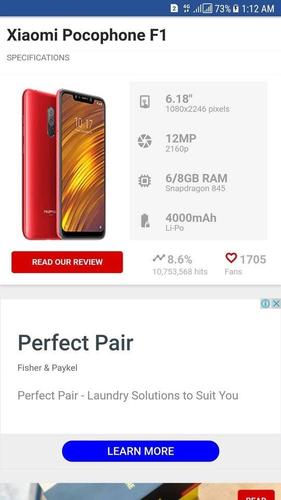 Xiaomi pocophone f1 128gb 6gb ram price 17000afg