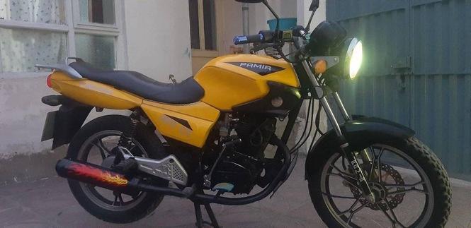 موتدسایکل اپاچی پامیر 150 cc کم مصرف بسیار ثابت و نرمگشت تما