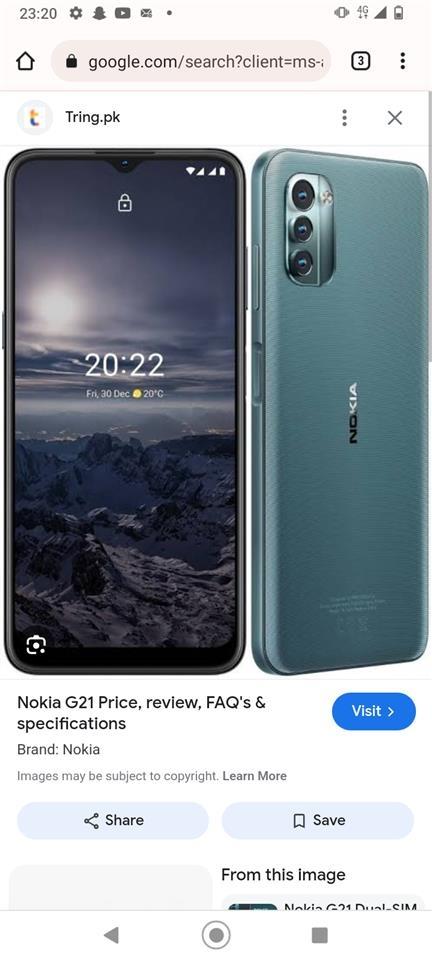 یک-موبایل-Nokia-G21