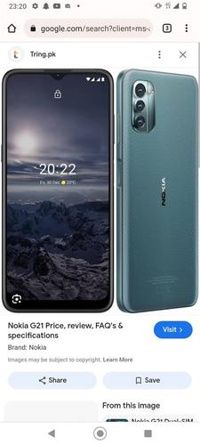یک موبایل Nokia G21