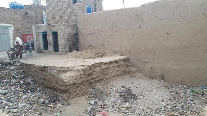د خرڅ ١٧٨متره مځکه ده راسته پرته ده شرعى قواله لرى ٨ متره کو