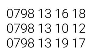Roshan Golden Numbers