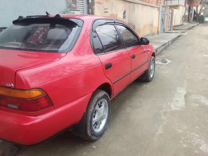 يك عراده كرولا جر مني مودل 95 ماشين 44 گير بكس گير اسناد پا