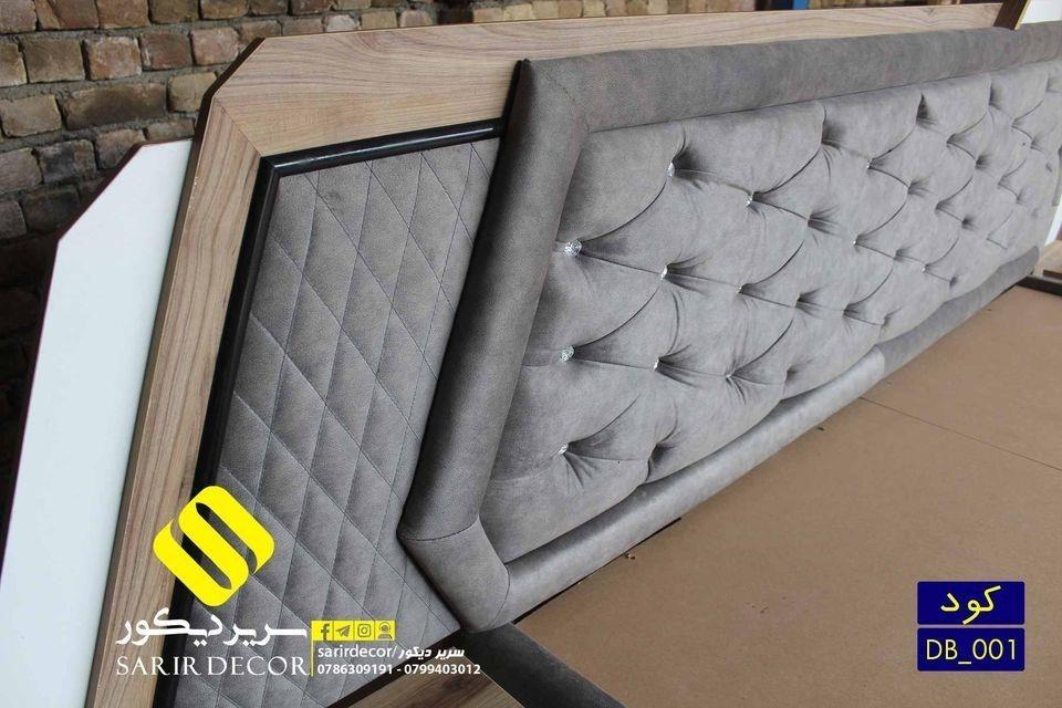 تخت-خواب-دو-نفره-جک-دار--چوبی-فلزی-