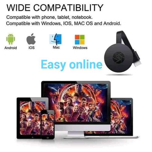 وصل کننده و انتقال دهنده تصویر موبایل به تلویزیون بدون لین و