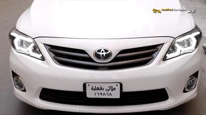 نور پردازی و اسپرت کردن موتر