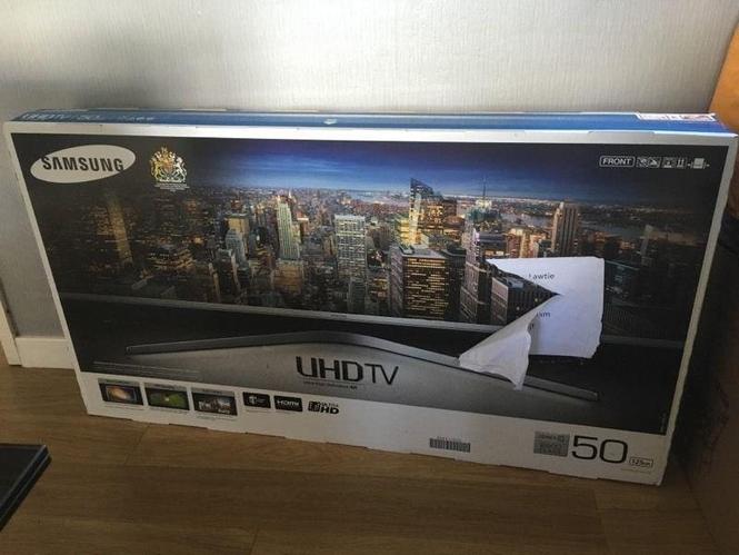 brand new Samsung 50 in 4K smart TV