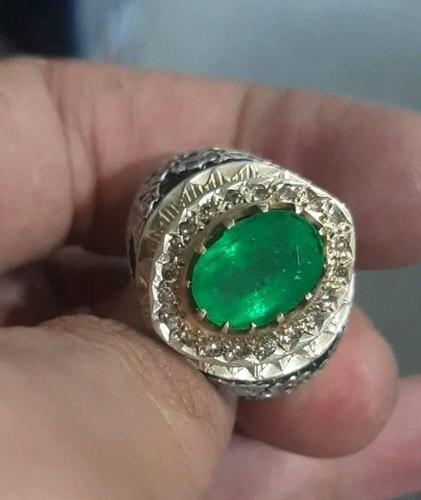 زمرد پنجشیر درجه اول صف و خوشرنگ ابدار لستر دار 0766817010