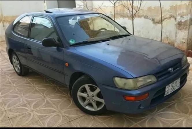 کمپک دو در رنگ سوسنی 1994 بسیار سالم بدون رنگ تکر و شاریده گ