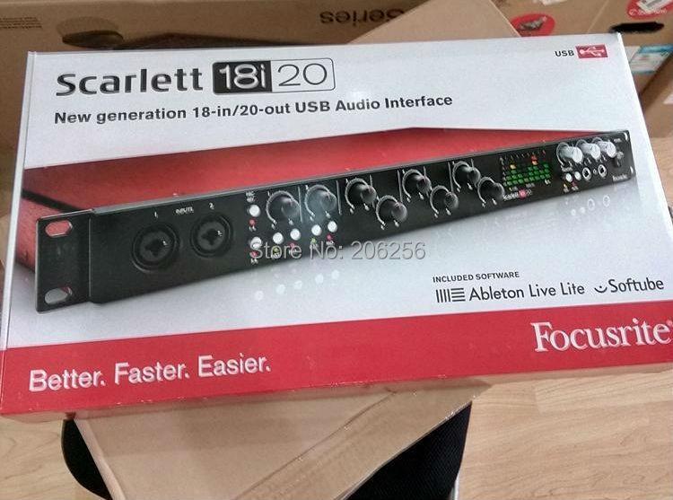 Focusrite-Scarlett-18i8-Rednet-X2P-MP8R-Ethernet-3rd-gen-usb