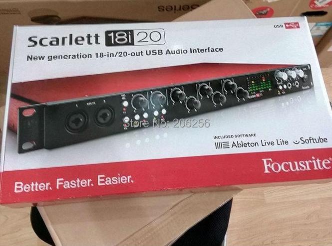 Focusrite Scarlett 18i8 Rednet X2P MP8R Ethernet 3rd gen usb