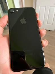 iPhone 7 jet black 128 gb water proof jor asli ba zamanat