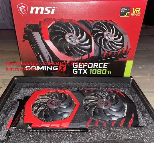 MSI NVIDIA GeForce GTX 1080 Ti 11GB GDDR5X Gaming Graphics C