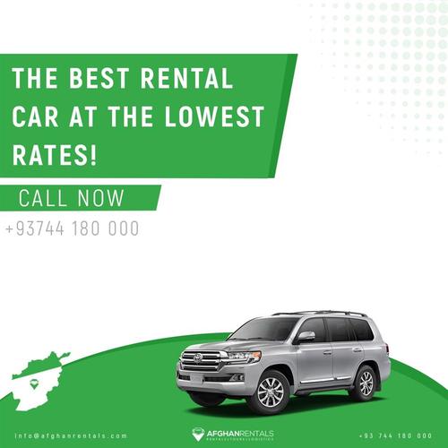 The Best Rental Car at the lowest rates in Afghanistan