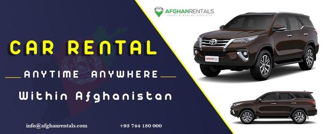 Car Rental, Anytime, Anywhere within Afghanistan