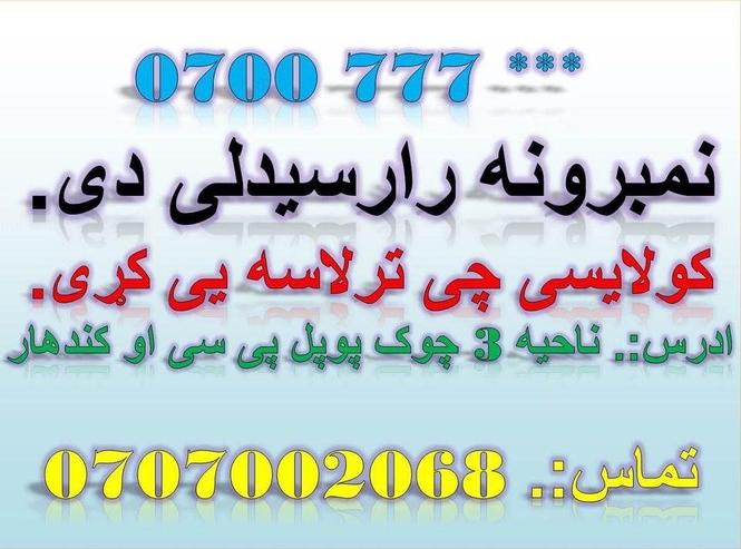 د تماس شميره 0707002068 ادرس:. ناحيه 3 چوک پوپل P.C.O کندها