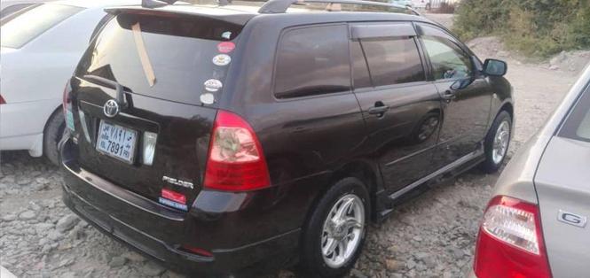 Toyota fielder 2006 پوره فورتین ستیکرقانونی موقت کابل جدید