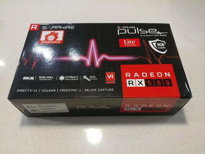 SAPPHIRE Pulse Radeon RX 580 8GB GDDR5 Graphics Card