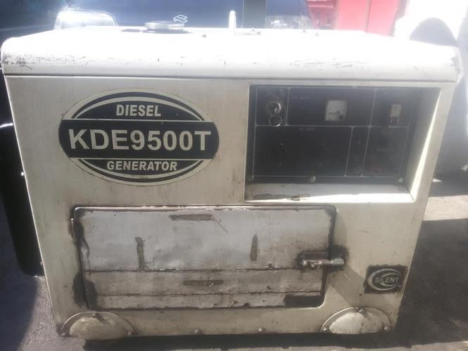 فروش عاجل جنراتور MODEL KDE 9500T MADE IN CHINA