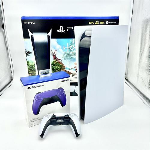PS5 Game Console with 2 Controllers