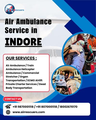 Swift Medical Airlift Indore | Air Rescuers