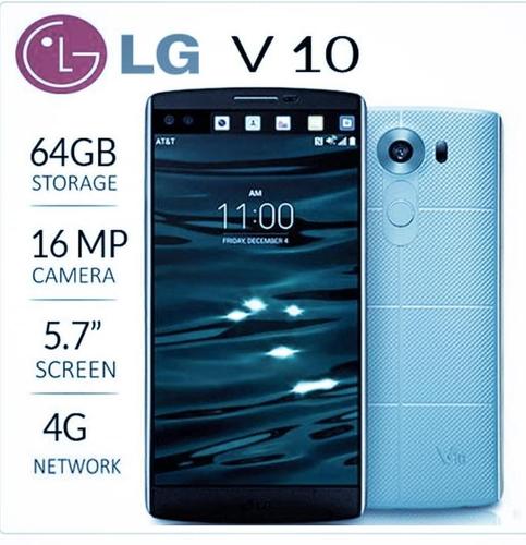 مدلLG V10 2017 یک سیمکارت 64 GBحافظه 4 GBرم فنگرپرنت قوی فیس