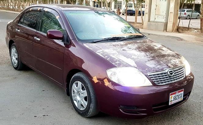 یوه عراده لوکسل موټر مادل 2003 رنګ جګر ایس ټیوی کامر