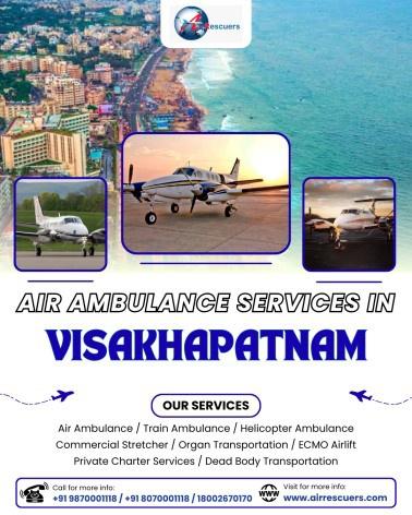 Emergency Air Ambulance in Visakhapatnam: Fast, Reliable, 24