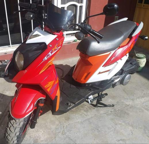 موتر سایکل اتومات کوریایی کمپنی TTX ماشین 125CC