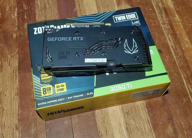 ZOTAC GeForce RTX 3060 TI Twin Edge OC LHR 8GB GDDR6 Graphic