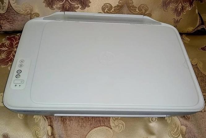 یک دانه پرنتر HP سه کاره COPY SCAN PRINT رنگه و سیاه سفید ک
