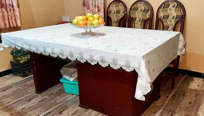 میز غذا خوری هشت نفره